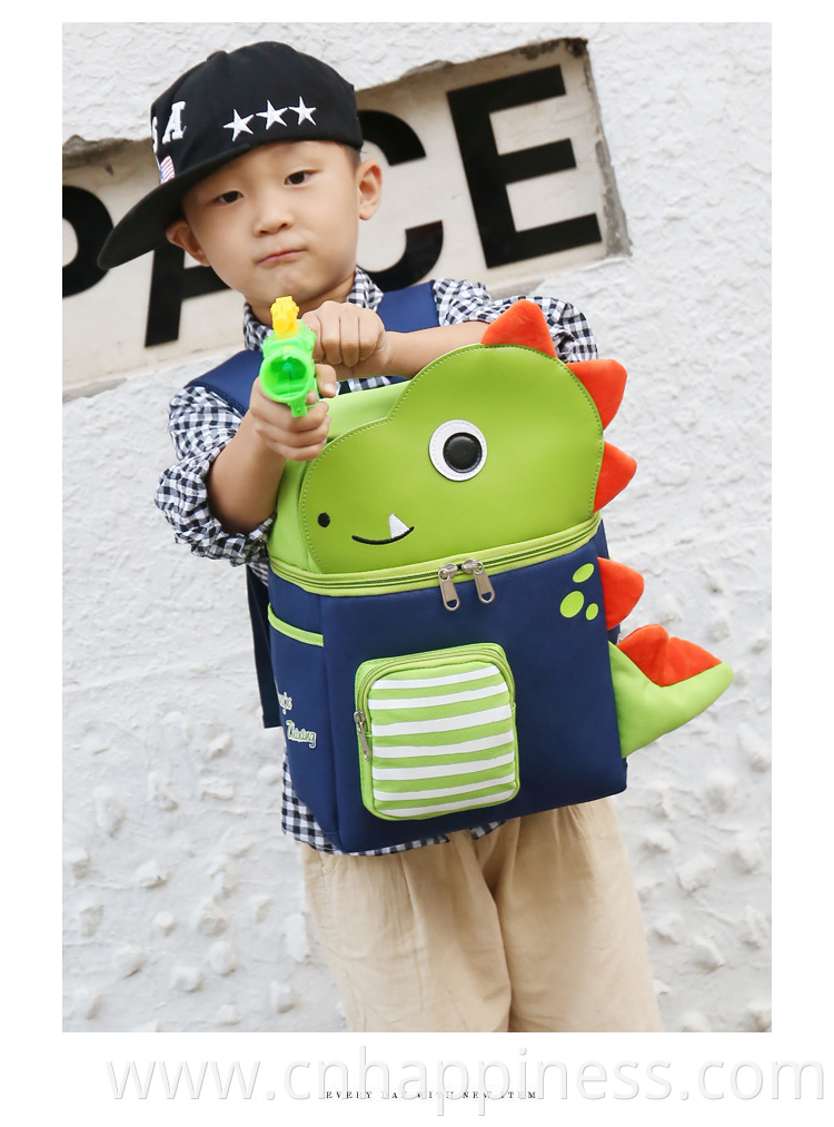 Kindergarten Schoolbag Children's Anti-lost Cartoon Creative DIY Stereo School Backpack Boy Girl 3D Cartoon Baby Backpack Cute